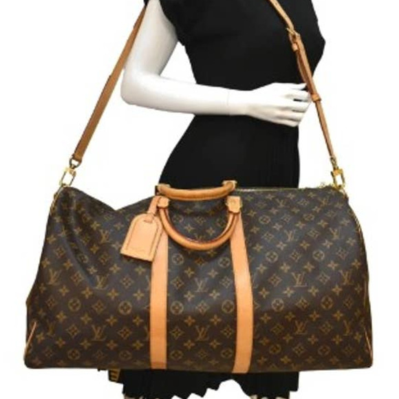 Louis Vuitton Handbags - 💎✨Authentic✨💎 Louis Vuitton Keep All Bandouliere 55 Boston Bag & Strap